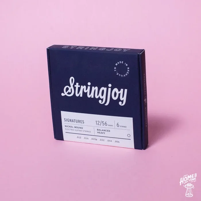 Stringjoy – Signatures – Nickel Wound Electric Guitar Strings – Balanced Heavy 12-56