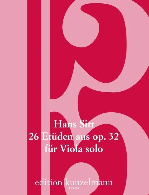 Studies 26 Op 32 For Viola 2nd To 5th Position Book