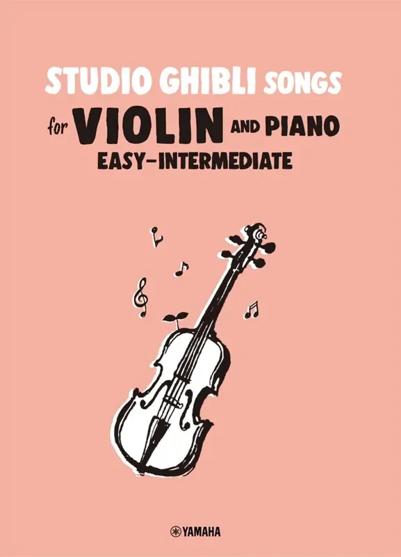 Studio Ghibli Songs for Violin and Piano – Easy to Intermediate