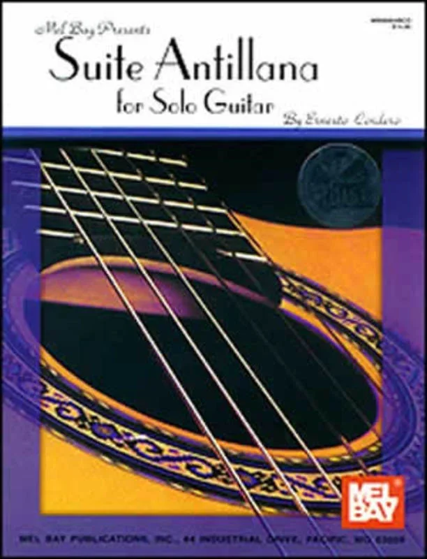 Suite Antillana For Solo Guitar Softcover Book/CD