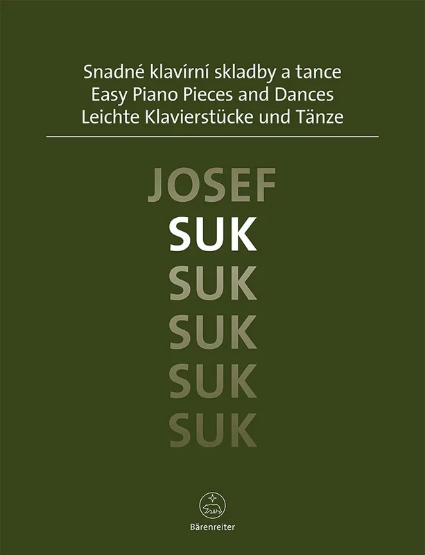 Suk: Easy Piano Pieces and Dances