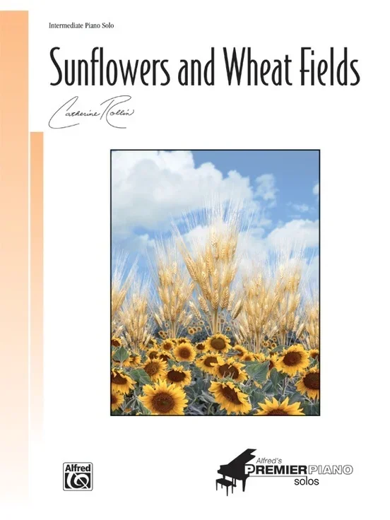 Sunflowers And Wheatfields Ps