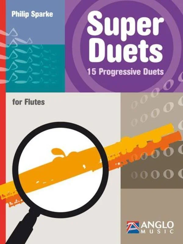 Super Duets 15 Progressive Duets Flute (Softcover Book)