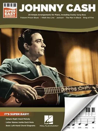 Super Easy Songbook: Johnny Cash: 20 Simple Arrangements For Keyboard