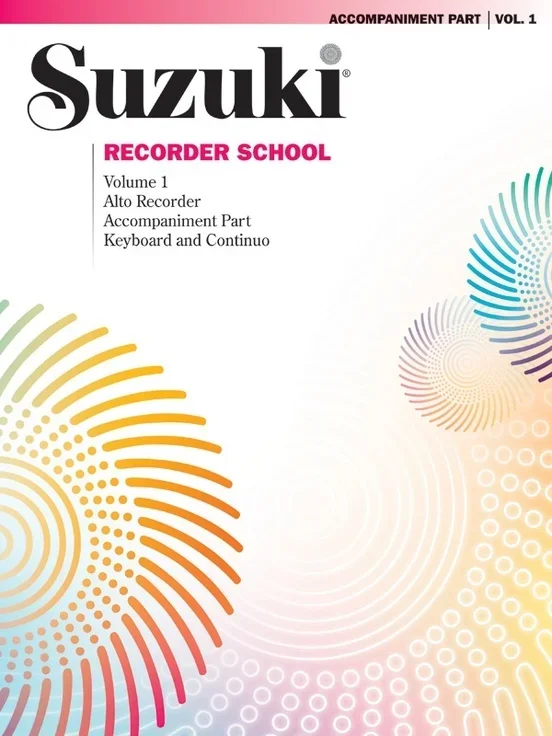 Suzuki Recorder School Volume 1 Alto Accomp