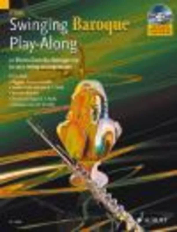 Swinging Baroque Play Along Flute Book/CD Book