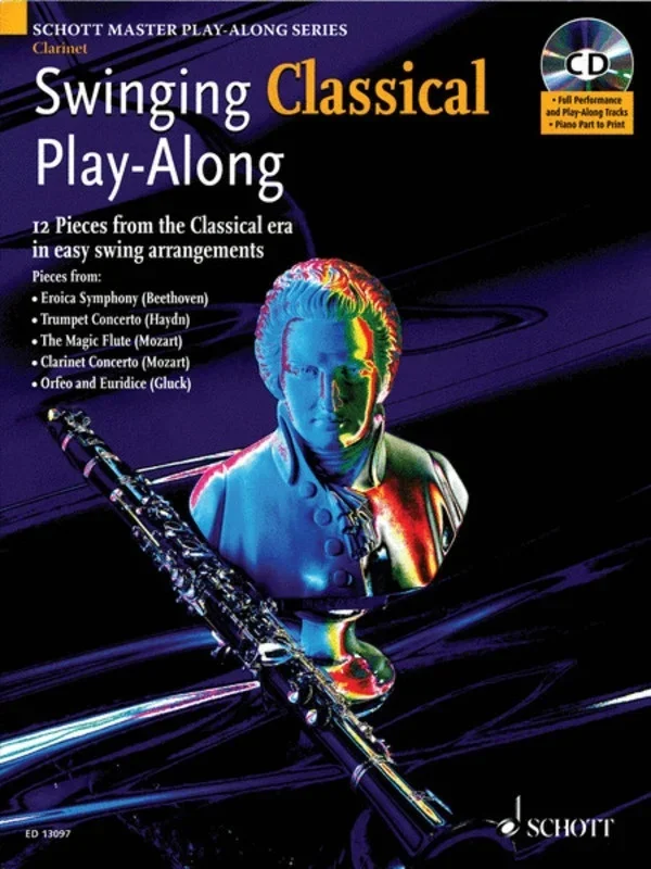 Swinging Classical Play Along Clarinet Book/CD Book