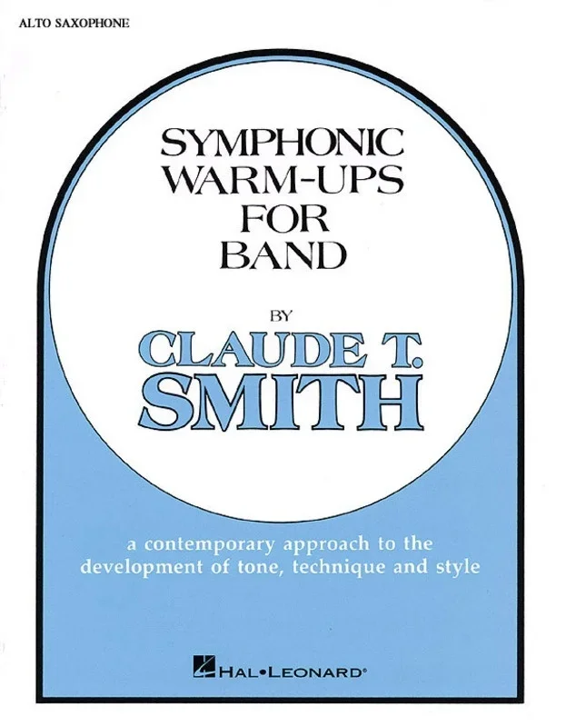 Symphonic Warm Ups Alto Sax (Softcover Book)