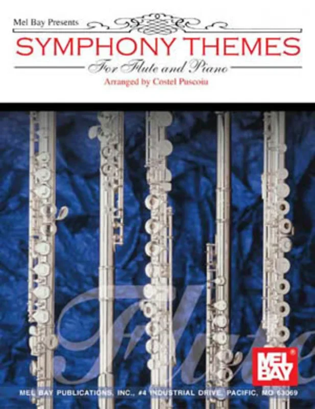 Symphony Themes For Flute And Piano (Softcover Book)