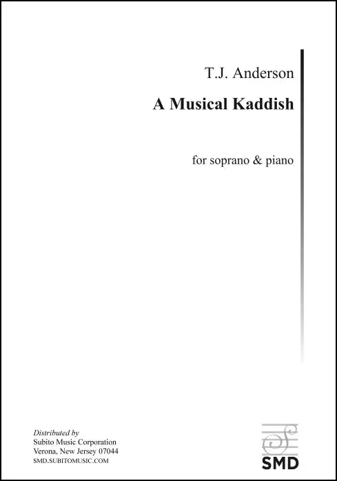 T.J. Anderson: A Musical Kaddish