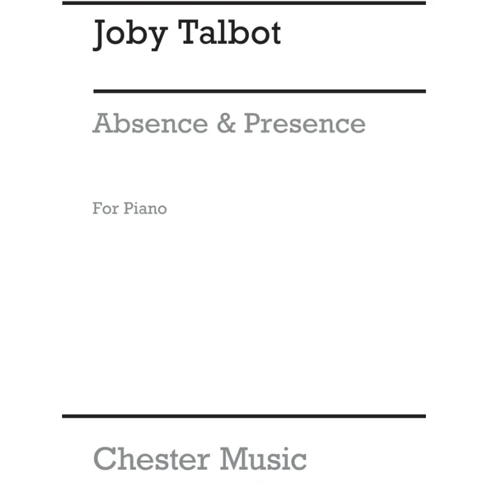 Talbot, Joby – Absence And Presence