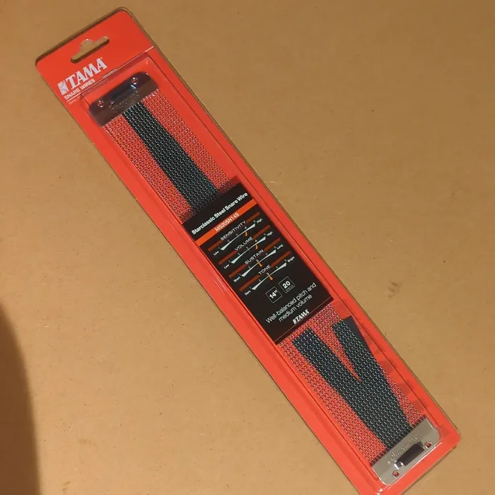 Tama Starclassic Steel 14 ” Snare 20 Strand Wires with straps MS20SN14S