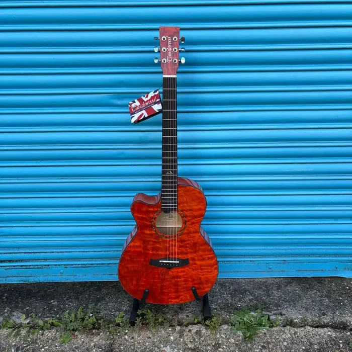 Tanglewood Azure TA4CEHN-LH Super-Folk Electro-Acoustic Guitar Honey (Left Hand)