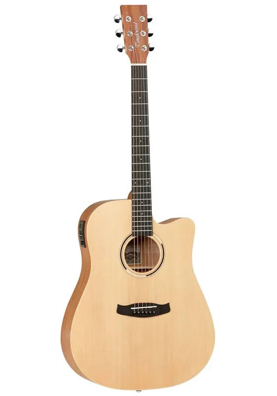 Tanglewood Roadster II TWR2-DCE Dreadnought Electro Acoustic Guitar – Natural Satin