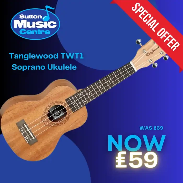 Tanglewood TWT-1 Tiare Soprano Ukulele