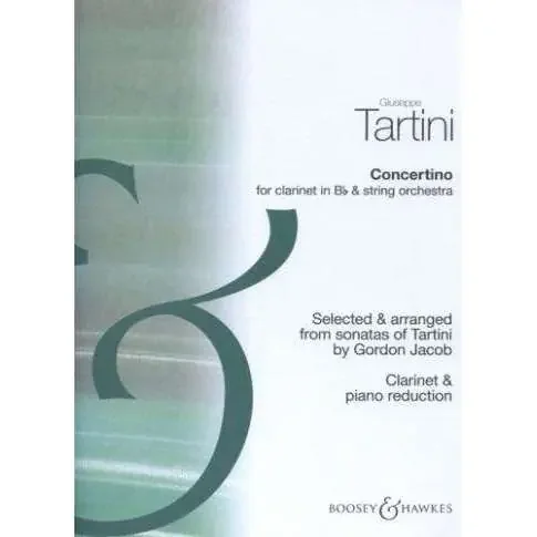 Tartini – Clarinet Concertino (Clarinet and Piano)