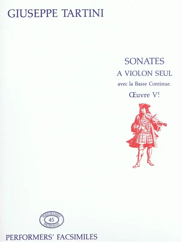 Tartini Sonatas for Violin and Basso Continuo, Op. 5