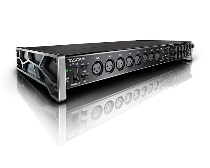 Tascam US-16×08 USB Audio / MIDI Interface 16in 8out
