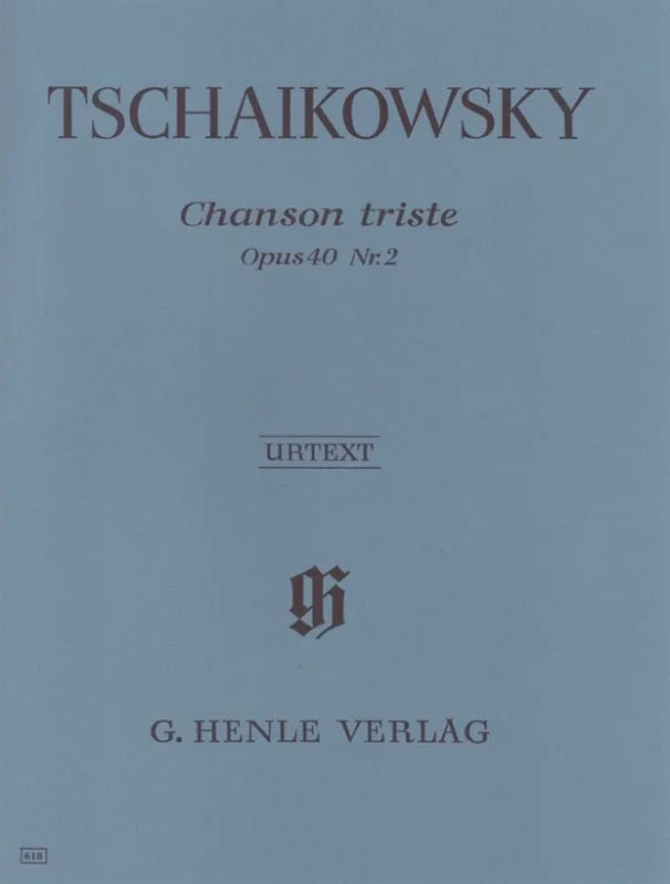 Tchaikovsky: Chanson triste op. 40 no. 2 Piano Solo