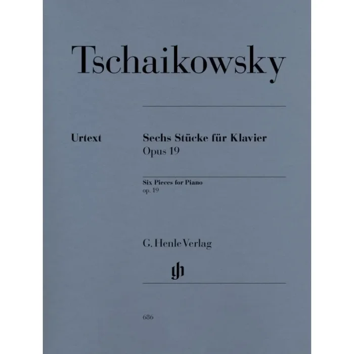 Tchaikovsky, Peter Iljitsch – Six Piano Pieces op. 19