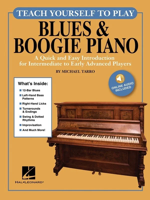 Teach Yourself To Play Blues and Boogie Piano Book/Online Audio