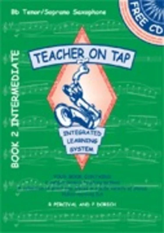 Teacher On Tap Saxophone Book 2 B Flat Tenor Book/CD (Softcover Book/CD)