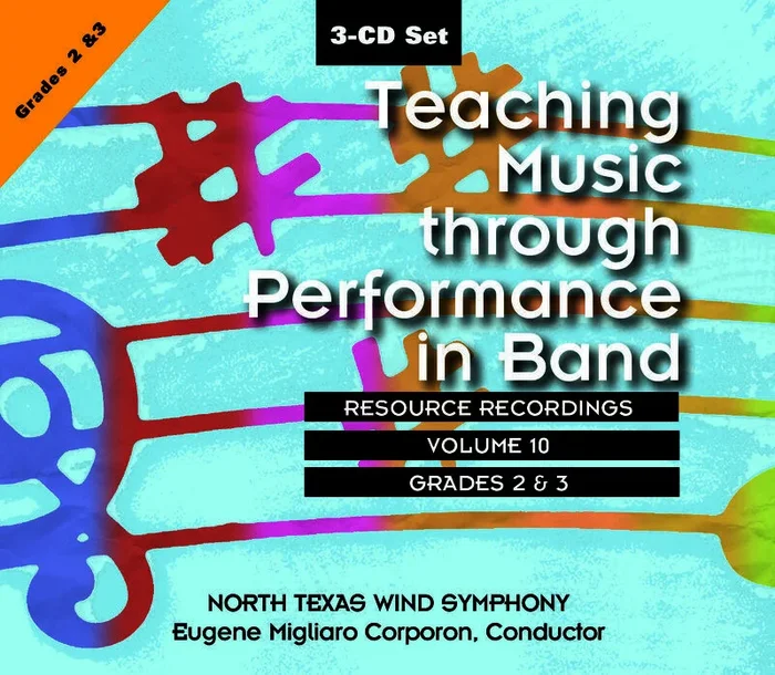 Teaching Music Through Perf Band CD V10 Gr 2 And 3 (3-CD Set) Book