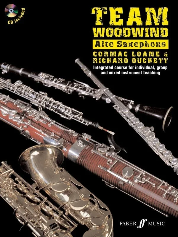 Team Woodwind Alto Saxophone With CD (Softcover Book/CD)