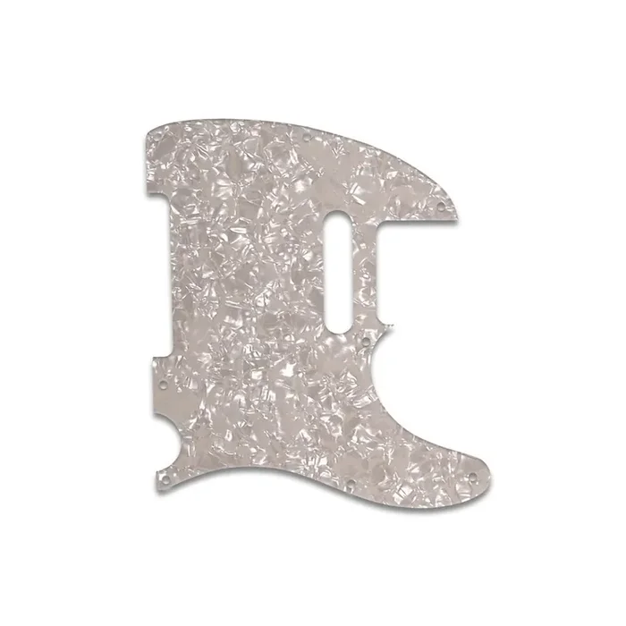 Tele – Aged Pearl White/Black/White 3 ply Lamination