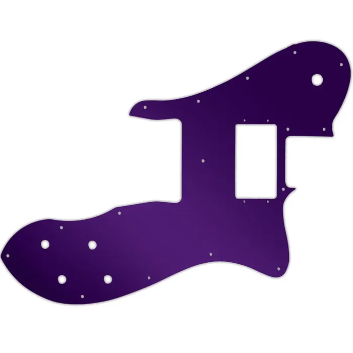 Tele Custom 1999-Present Made In Mexico Or 2012-2013 American Vintage ‘72 Telecaster Custom – Purple Mirror Fender Wide Range Humbuckers