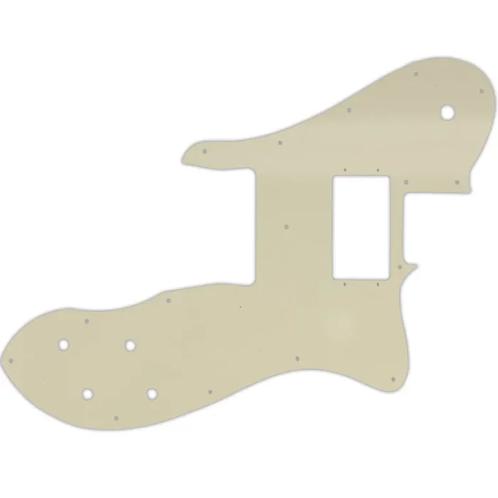 Tele Custom 1999-Present Made In Mexico Or 2012-2013 American Vintage ‘72 Telecaster Custom – Parchment Solid Fender Wide Range Humbuckers