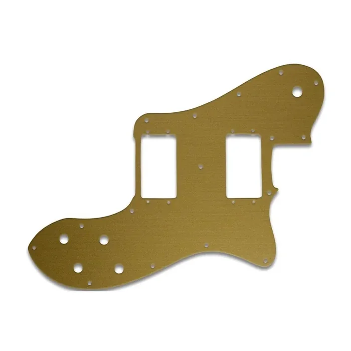 Tele Deluxe – Brushed Gold Fender Wide Range Humbuckers