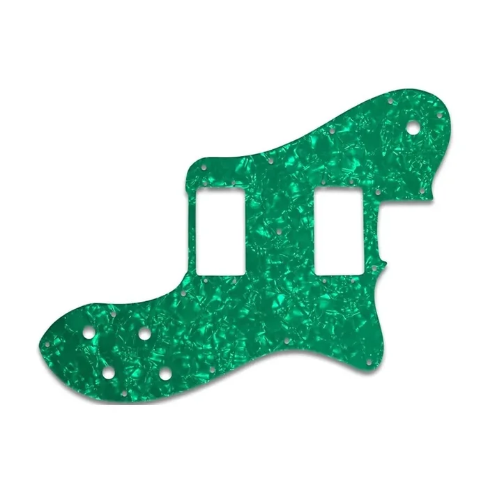 Tele Deluxe – Green Pearl W/B/W Lamination Fender Wide Range Humbuckers