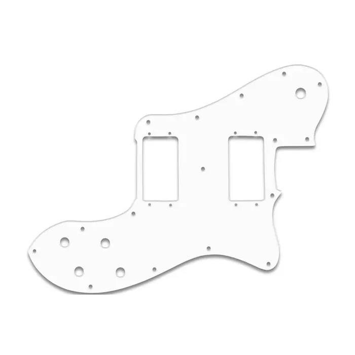 Tele Deluxe – White Black White Fender Wide Range Humbuckers