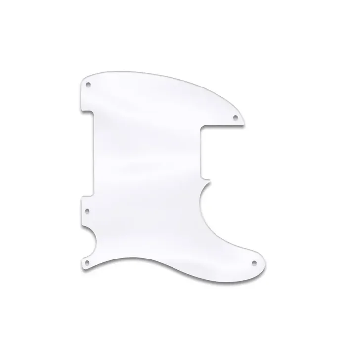 Tele / Esquire 5 Hole – Clear Acrylic (.125)