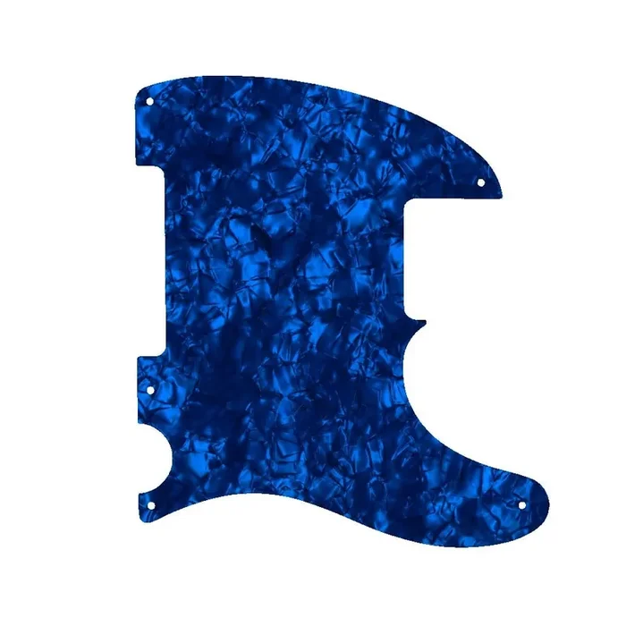 Tele / Esquire 5 Hole – Dark Blue Pearl Black/White/Black Lamination