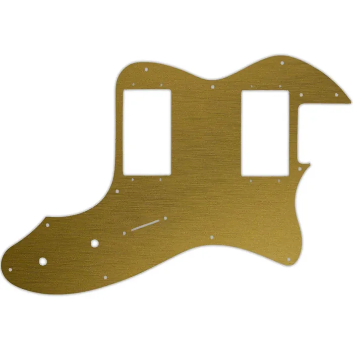 Tele Thinline 1999 Made In Japan ‘72 Telecaster Thinline – Brushed Gold Fender Wide Range Humbuckers