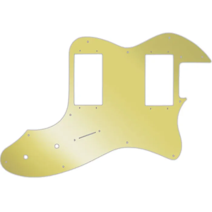 Tele Thinline 1999 Made In Japan ‘72 Telecaster Thinline – Gold Mirror Fender Wide Range Humbuckers