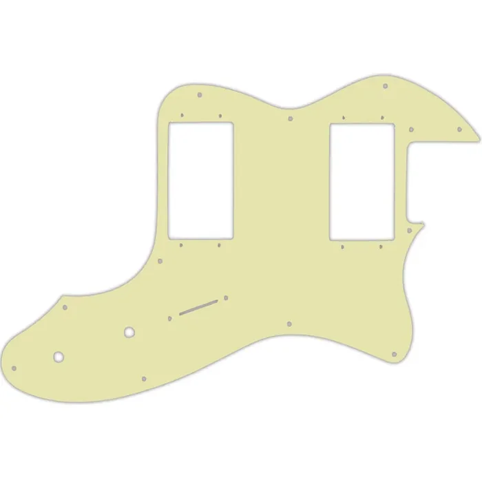 Tele Thinline 1999 Made In Japan ‘72 Telecaster Thinline – Mint Green 3 Ply Fender Wide Range Humbuckers