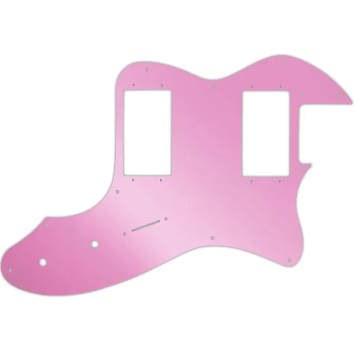 Tele Thinline 1999 Made In Japan ‘72 Telecaster Thinline – Pink Mirror Fender Wide Range Humbuckers