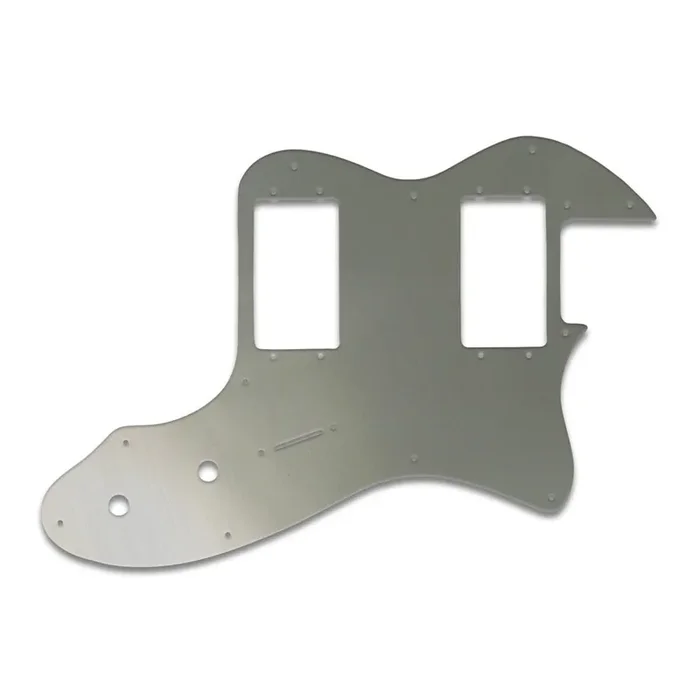 Tele Thinline – Brushed Silver (Simulated) Fender Wide Range Humbuckers