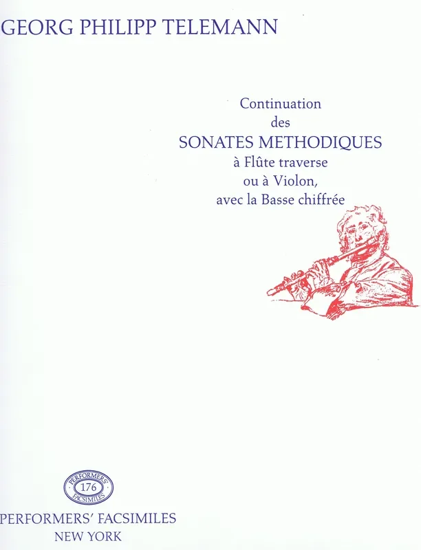 Telemann Continuation des Sonates Metodiches for Violin or Flute and Continuo