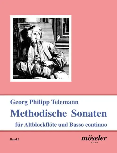 Telemann Methodical Sonatas for Treble Recorder and Basso Continuo, Vol. 1