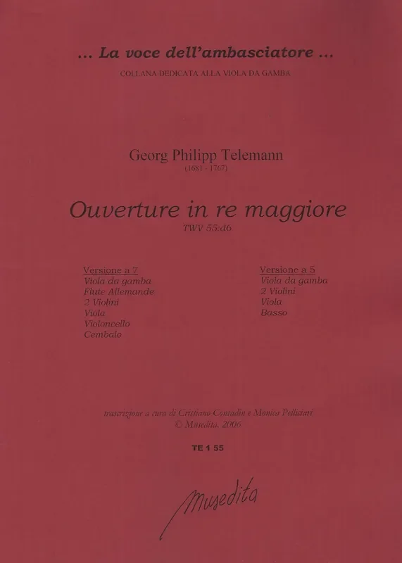Telemann Ouverture in D Major