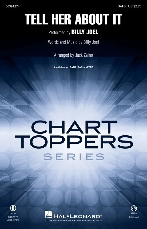 Tell Her About It Satb Octavo