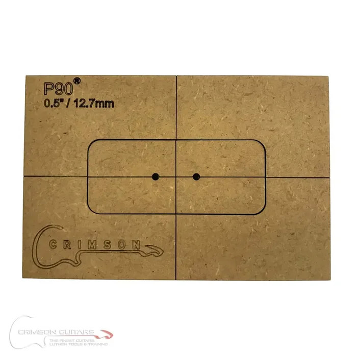 Template – P90 Type Pick-Up Cavity 0.5″ / 12.7mm