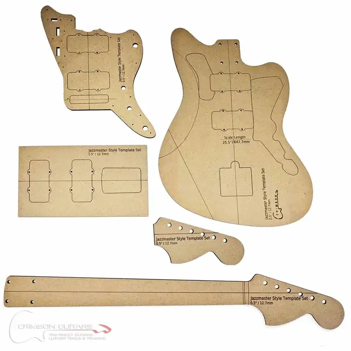 Template Set – Fender Jazzmaster Type