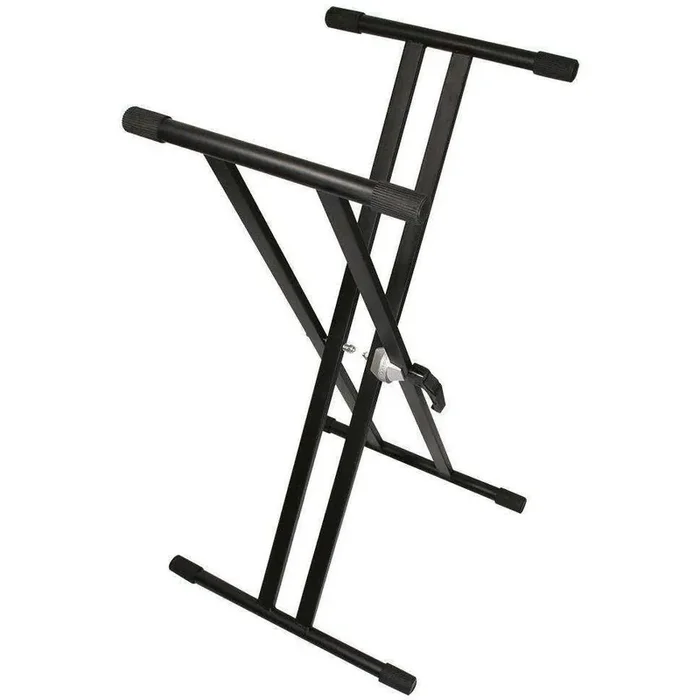 TGI Keyboard stand. Double Braced. Black