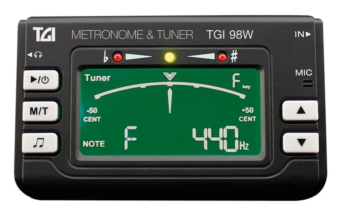 TGI (TGI98W) Chromatic Tuner / Metronome – Key Change Option