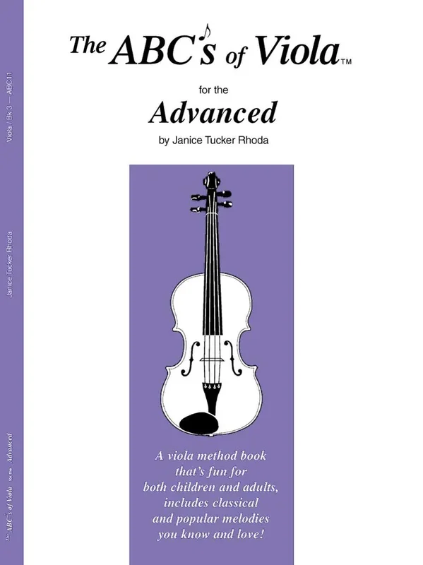 The ABCs of Viola for the Advanced – Book 3